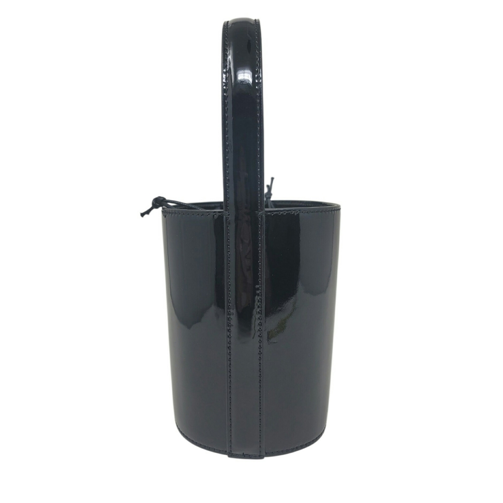 STAUD Black Patent Leather Bucket Bag - Picture 4 of 9
